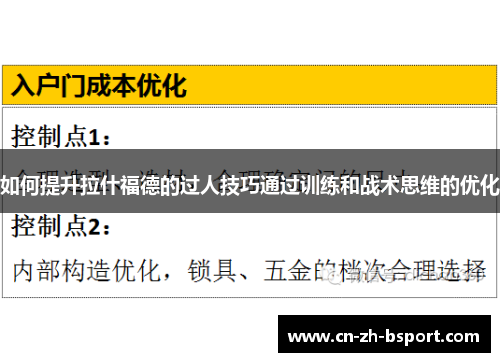 如何提升拉什福德的过人技巧通过训练和战术思维的优化
