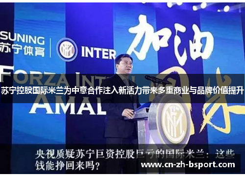 苏宁控股国际米兰为中意合作注入新活力带来多重商业与品牌价值提升 苏宁控股国际米兰为中意合作注入新活力带来多重商业与品牌价值提升