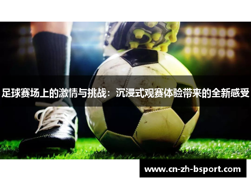 足球赛场上的激情与挑战：沉浸式观赛体验带来的全新感受